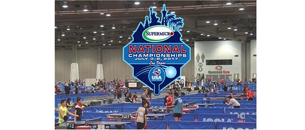 2017 SuperMicro US National Table Tennis Championships- Live Stream, Draws, Results