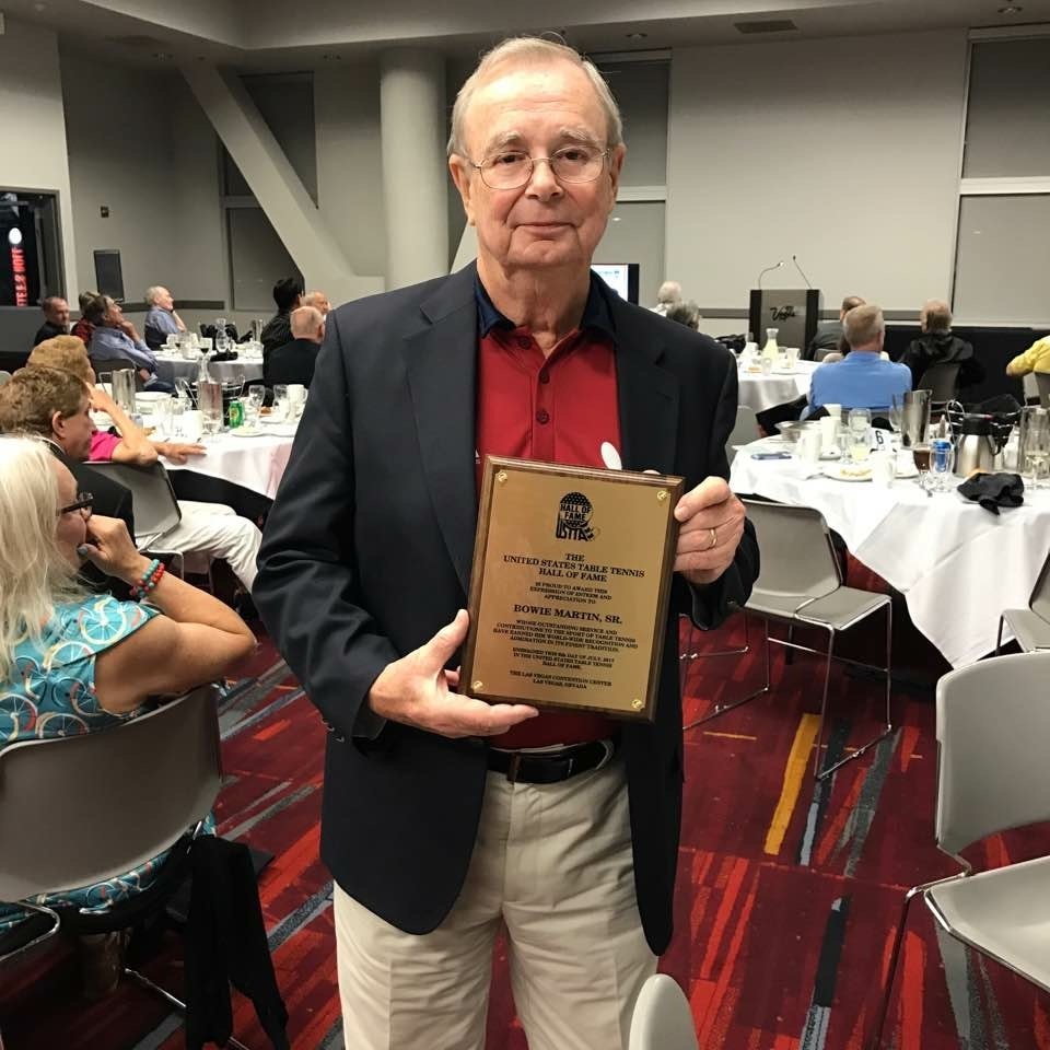 USATT Hall of Fame ceremony
