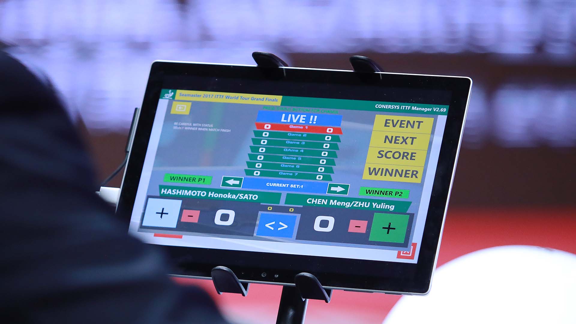 Umpires announced for World Team Cup