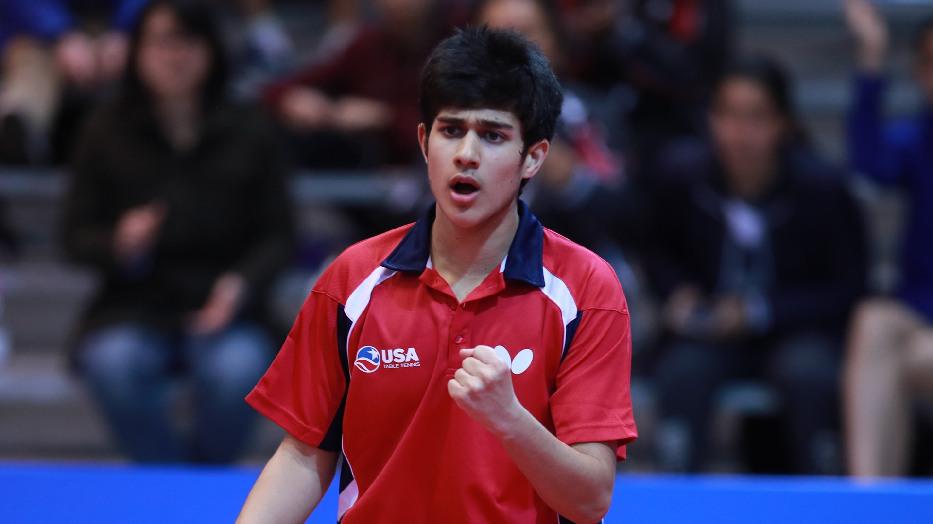 Table tennis prodigy determined to live up to favourite tag