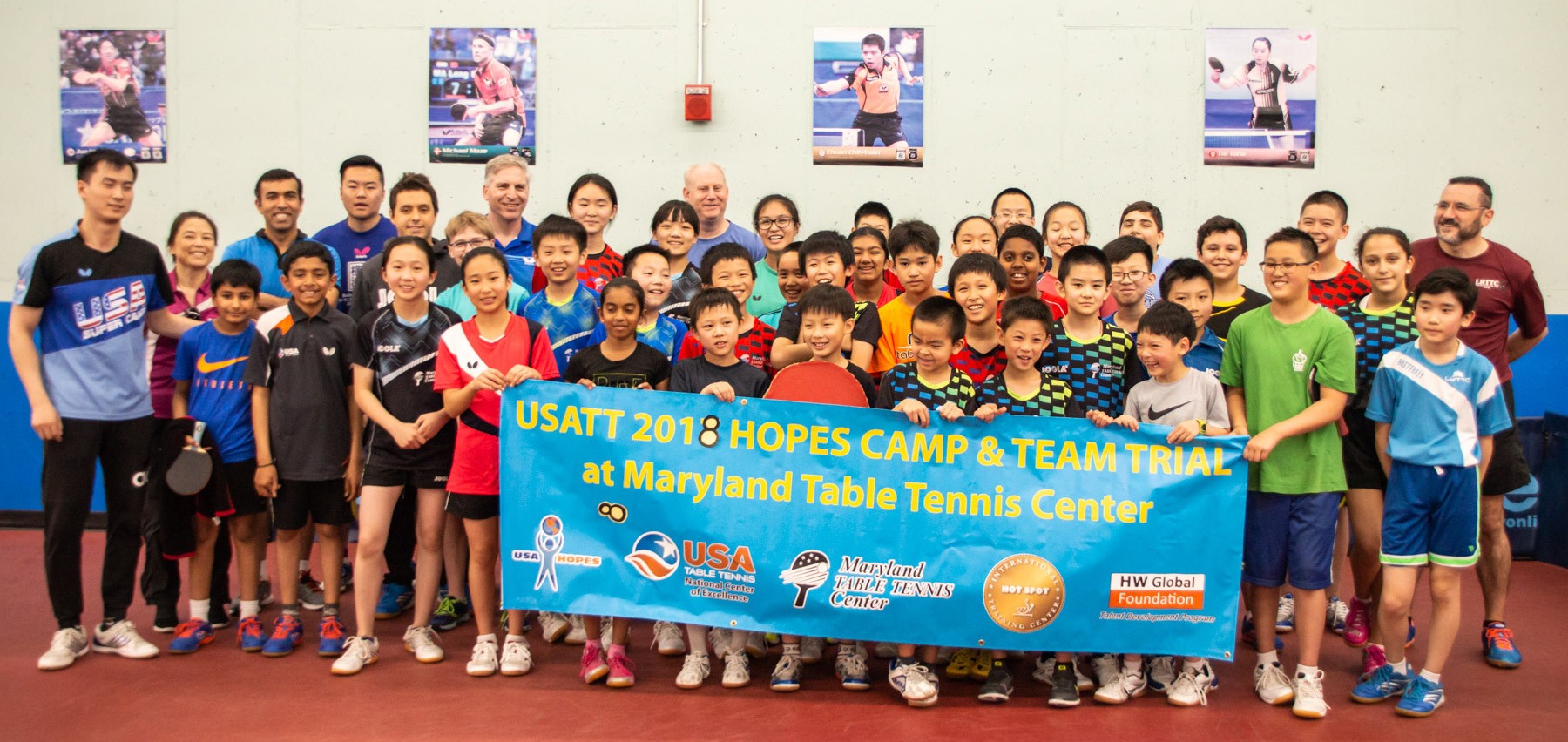 2018 Hopes Regional Hopes Camp and Trials at MDTTC