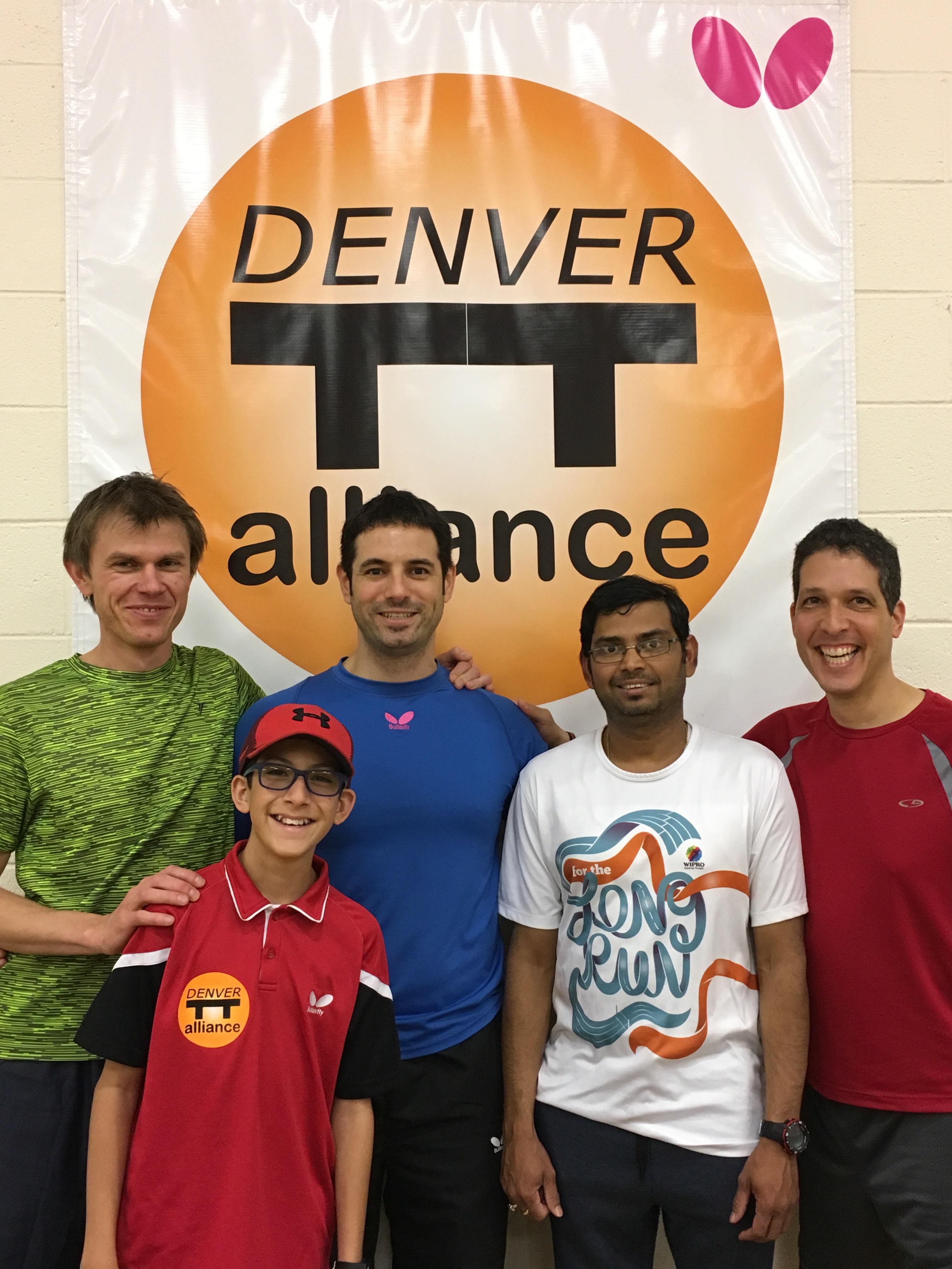 Denver Table Tennis Alliance’s 4th MENSUAL Tourney