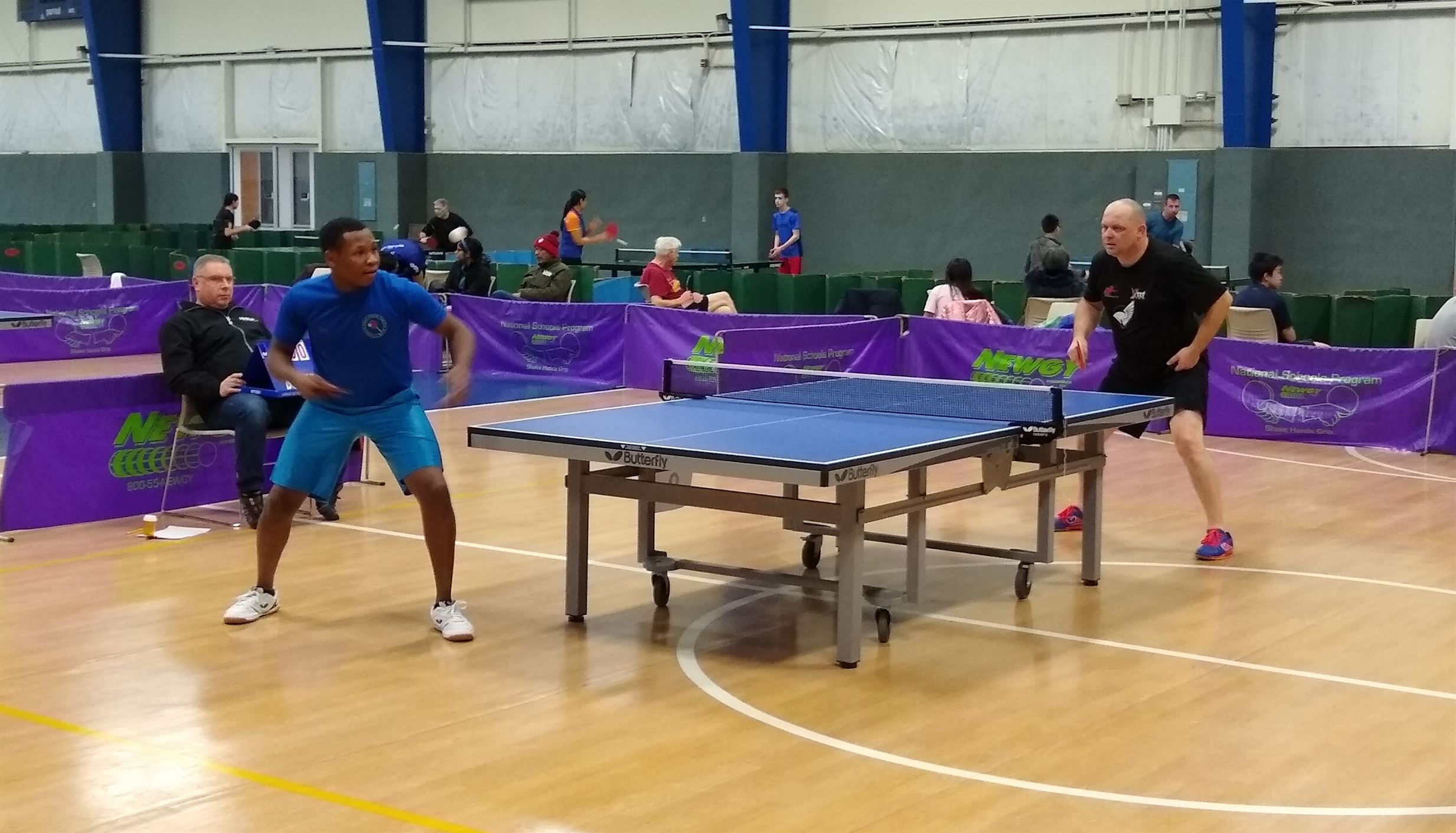 Payne-Miller and Stoner Win at Highland Table Tennis Tournament