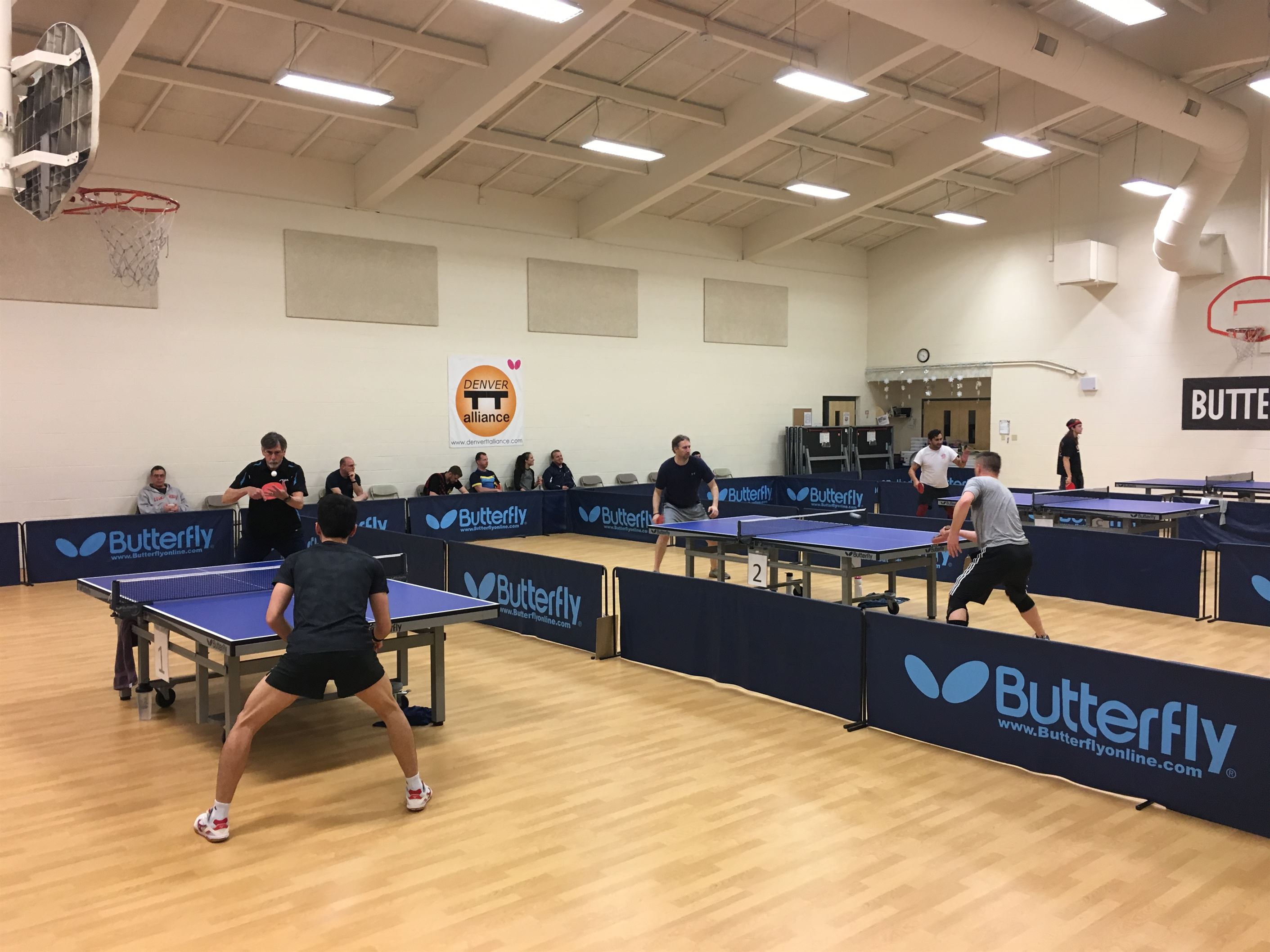 Denver Table Tennis Alliance’s 2nd MENSUAL Tourney of 2019… went GREAT!