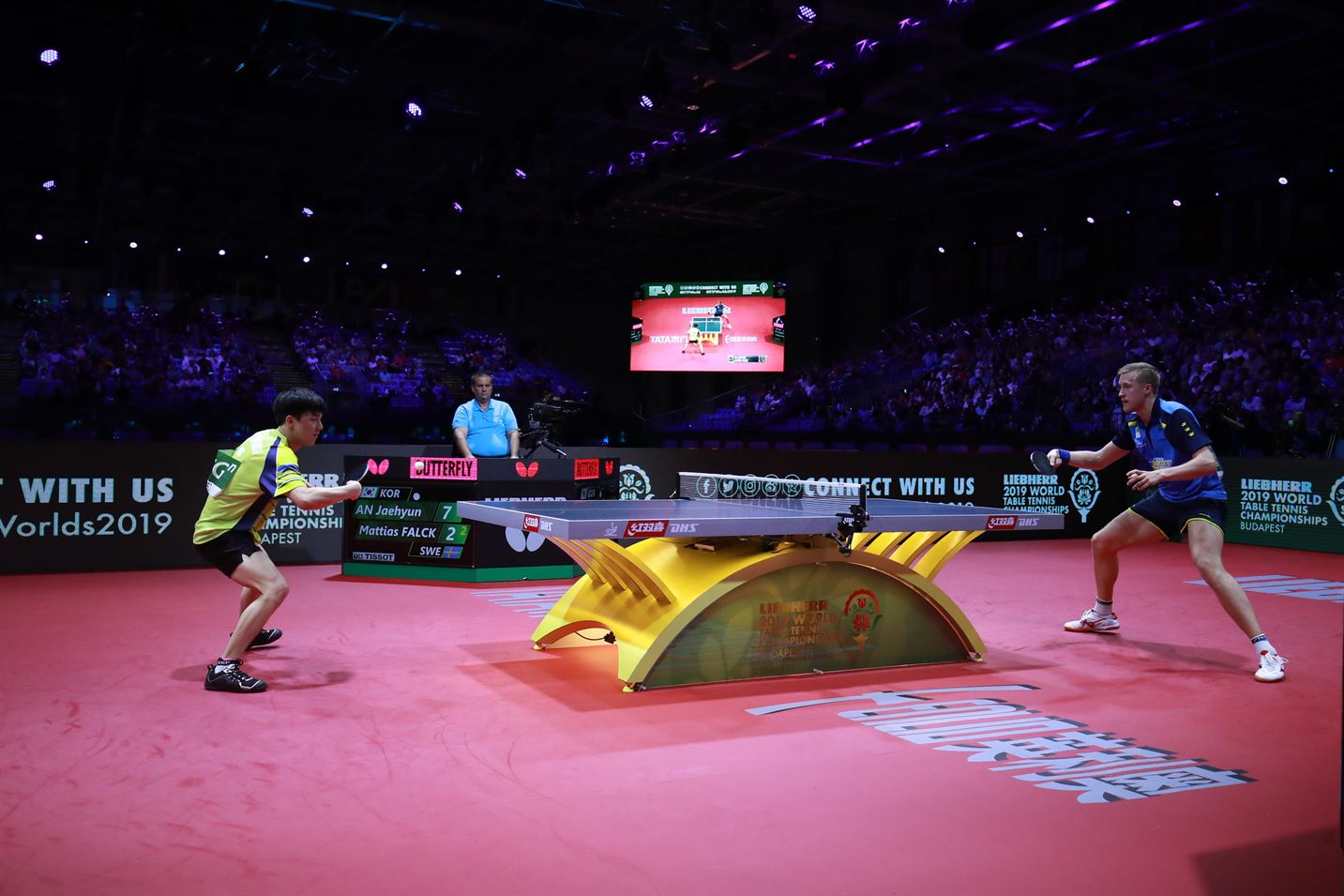 World Championships Day 7: Ma Long and Falck Advance