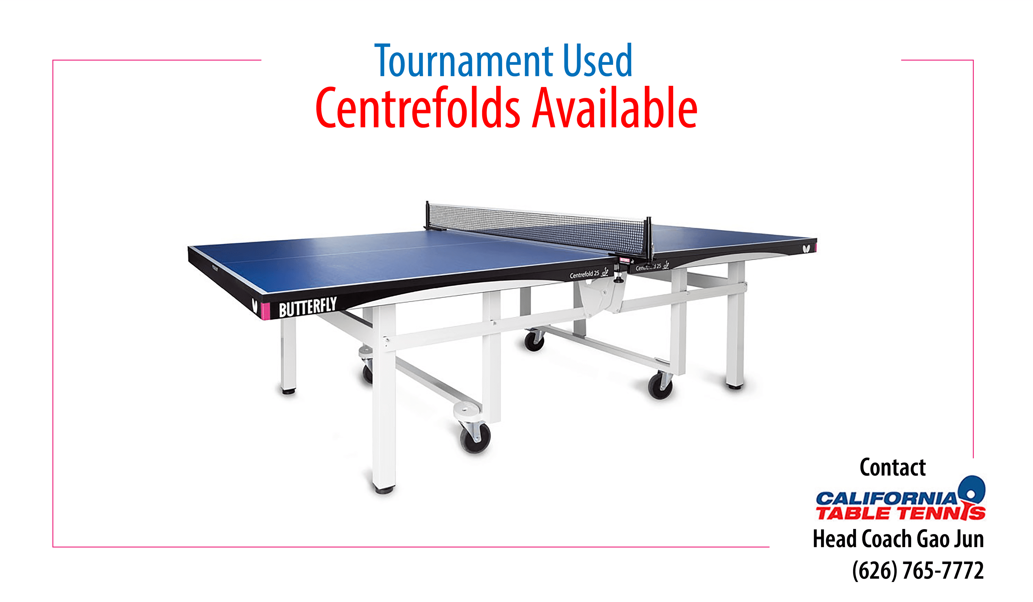 Centrefold 25 Table Tournament Used Available