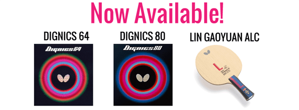 The Latest Butterfly Combination: Lin Gaoyuan ALC, Dignics 80, and Dignics 64