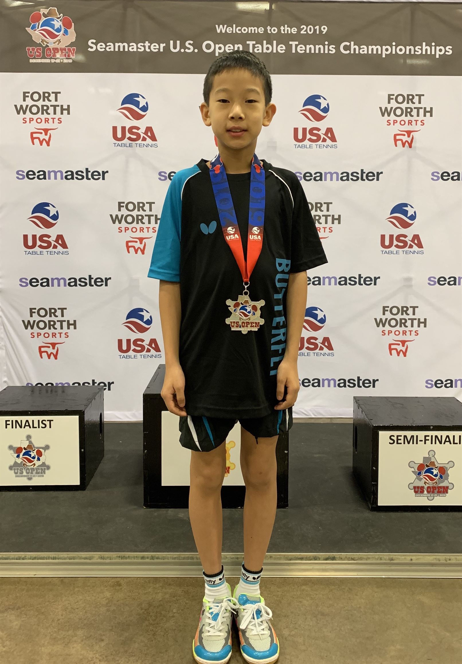 Double Silver and a Bronze at 2019 US Open from Mississauga Elite TTC