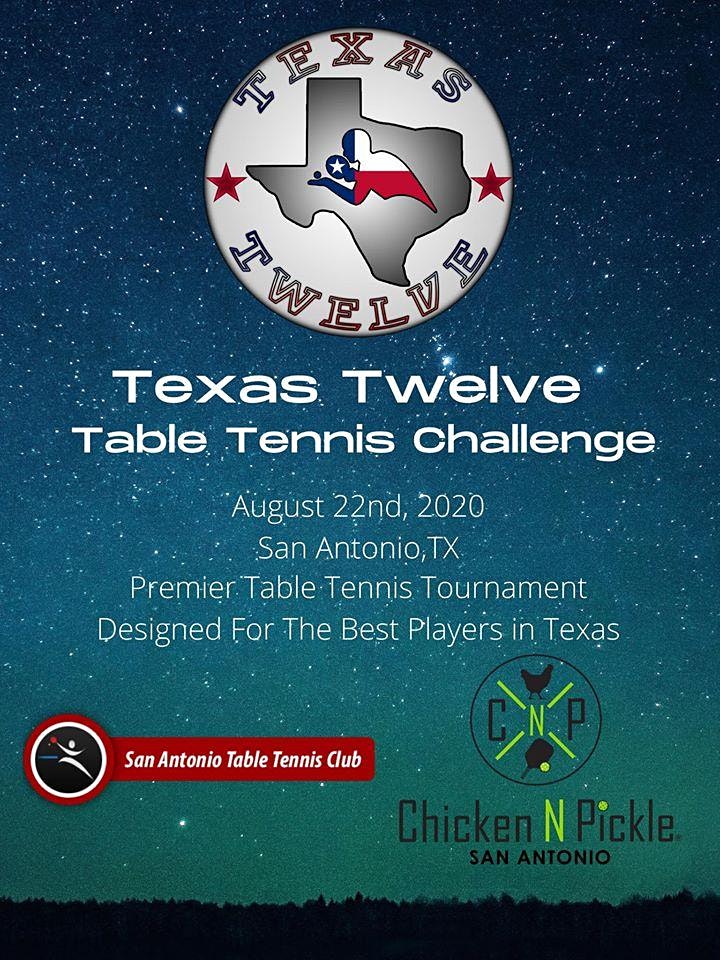 TEXAS TWELVE – Table Tennis Challenge