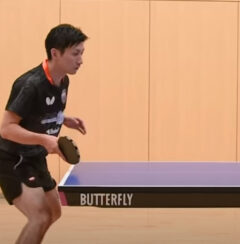 BUTTERFLY FAVORITES: Hitoshi Ueda Forehand Touch Serve Returns