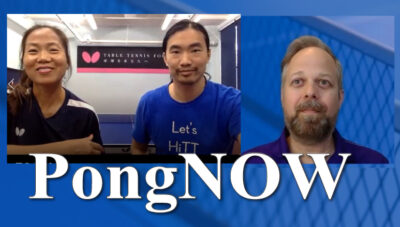 The PongNow interview series discusses table tennis with some of the best players and personalities in the sport.