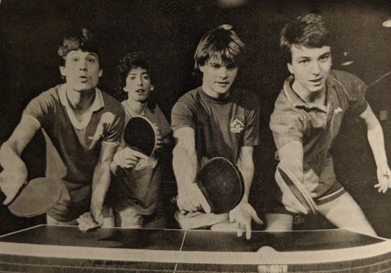 McGinty's Collegiate Table Tennis