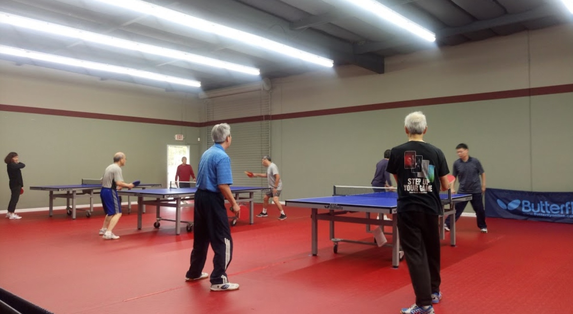 Pleasanton Table Tennis Center located in Pleasanton, California