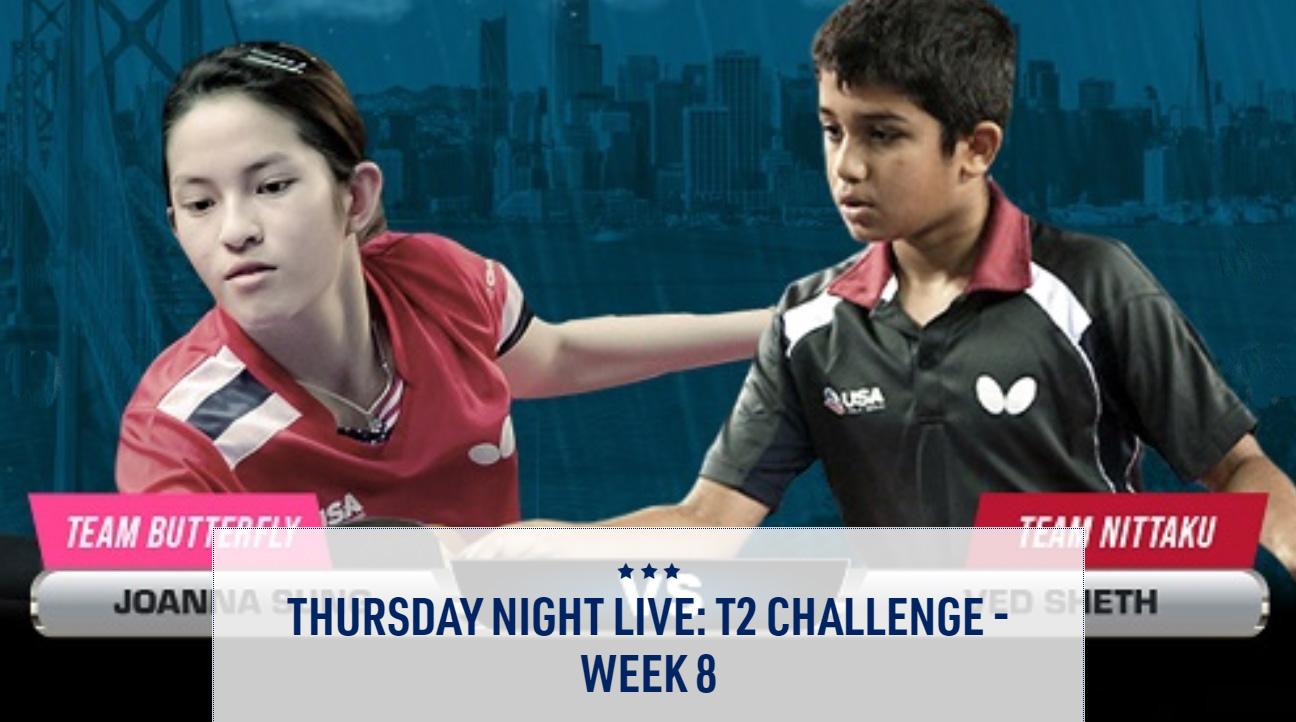 USATT'S THURSDAY NIGHT LIVE: Sheth over Sung