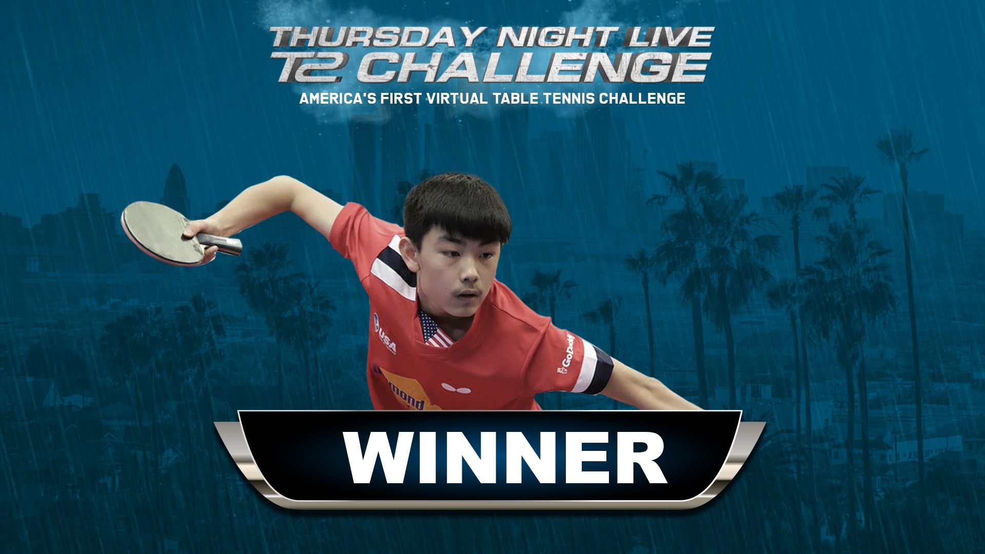 USATT's Thursday Night Live: Ted Li's Upset Win