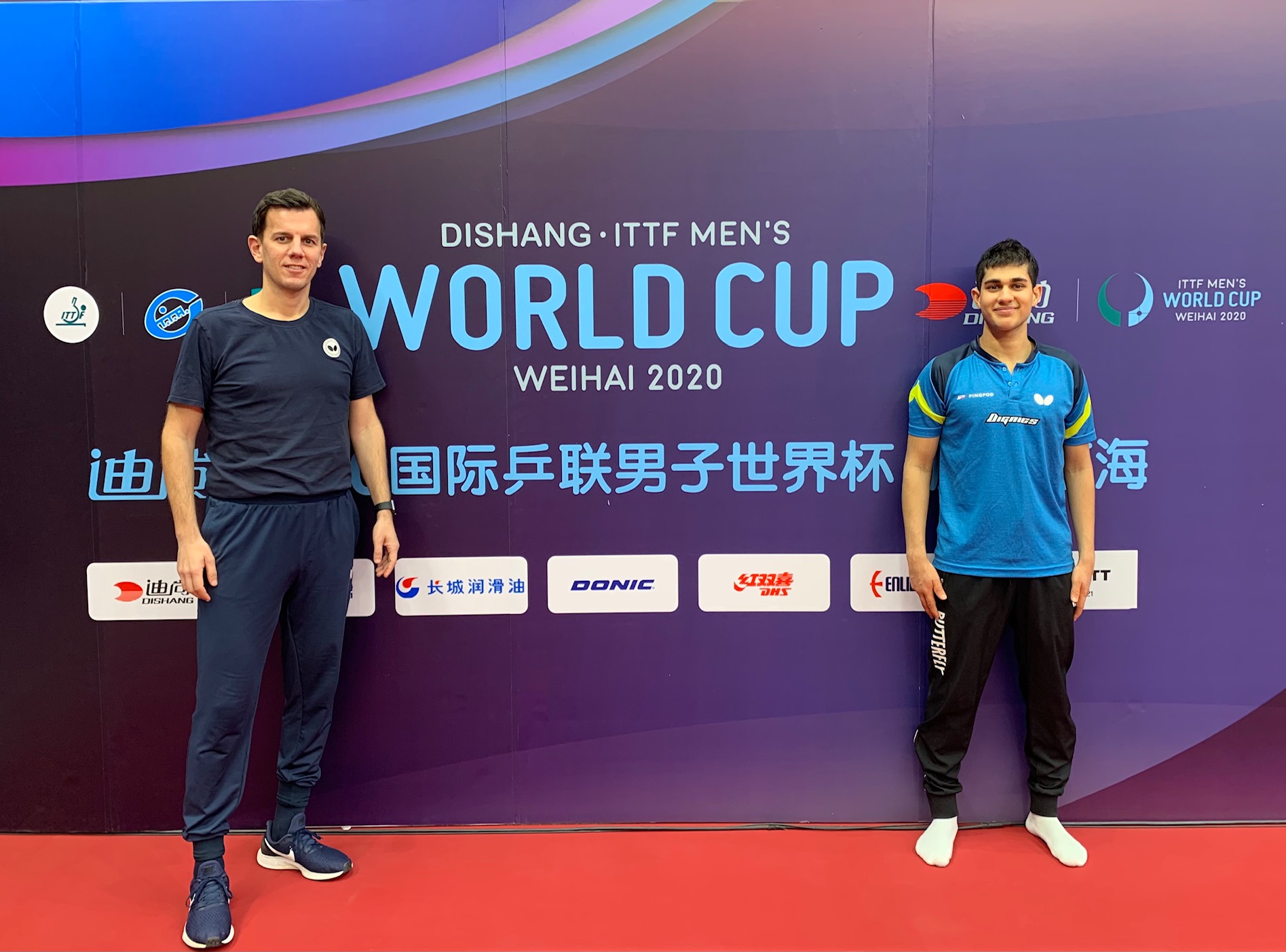 Joerg Bitzigeio and Kanak Jha: 2020 Men's World Cup
