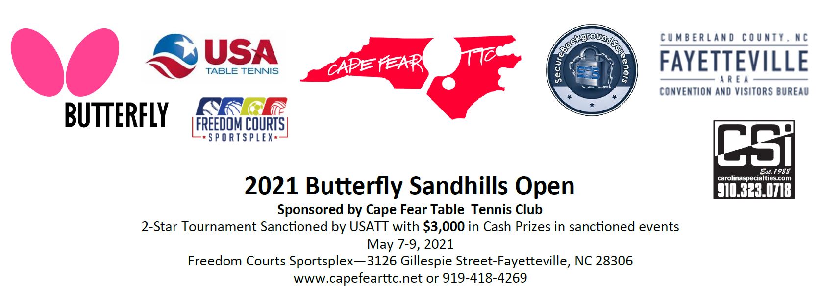 2021 Butterfly Sandhills Open