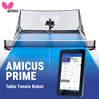 Demo the Butterfly Amicus Prime Table Tennis Robot Demo the Butterfly Amicus Prime Robot