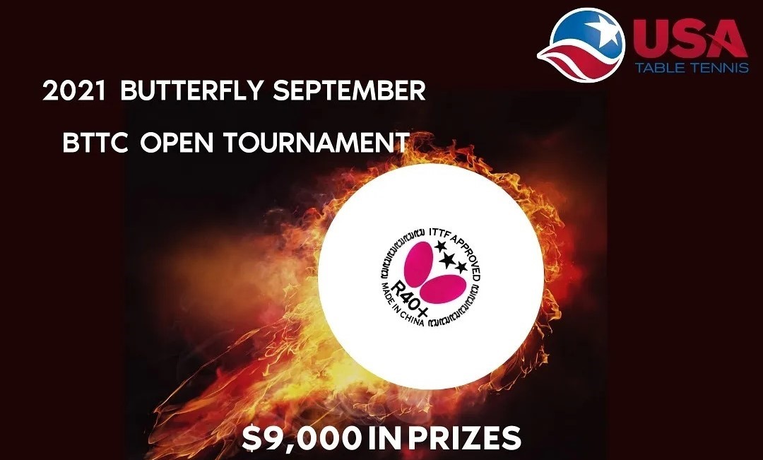 2021 BUTTERFLY SEPTEMBER BTTC OPEN