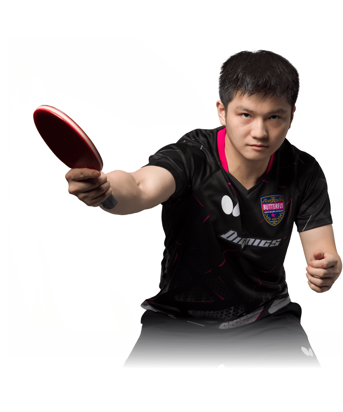 Fan Zhendong aims straight ahead