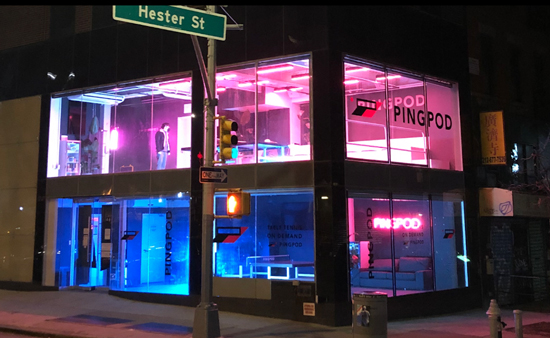 PINGPOD: Table Tennis on Demand