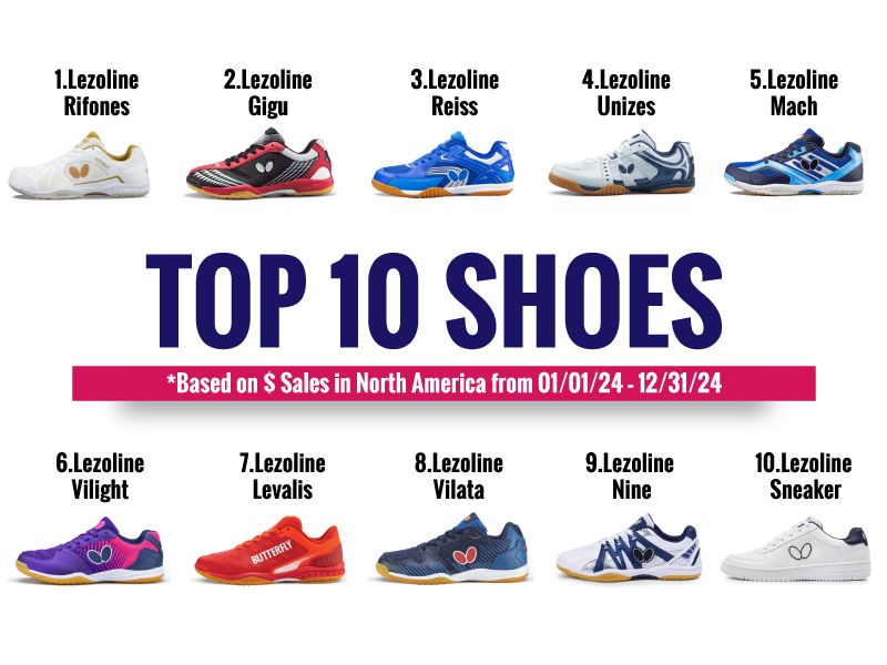 Top 10 Table Tennis Shoes