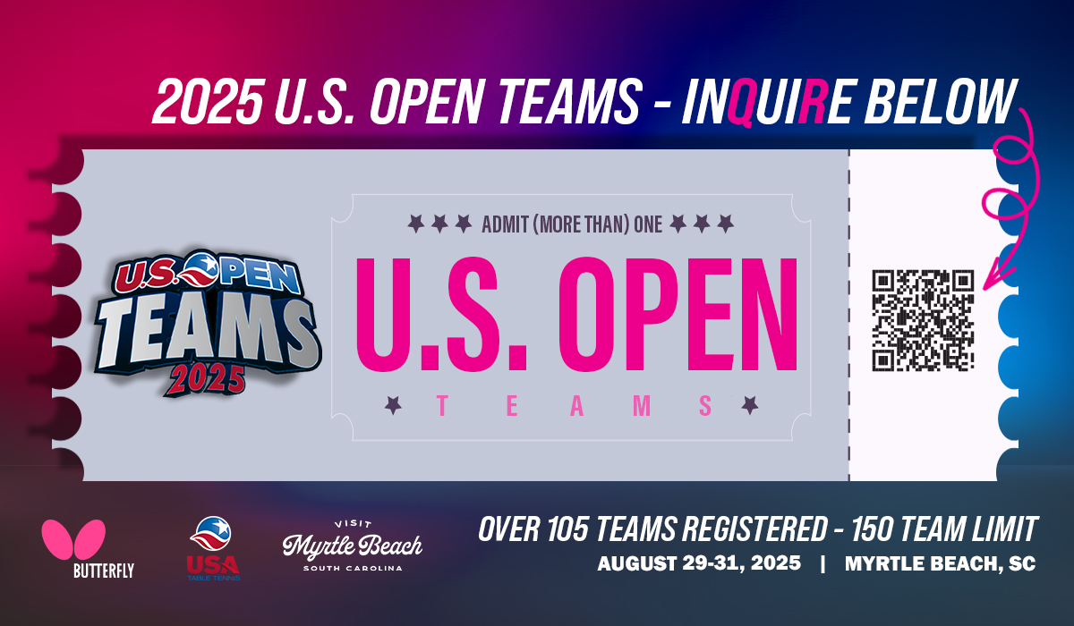 2025 US Open Teams Ticket