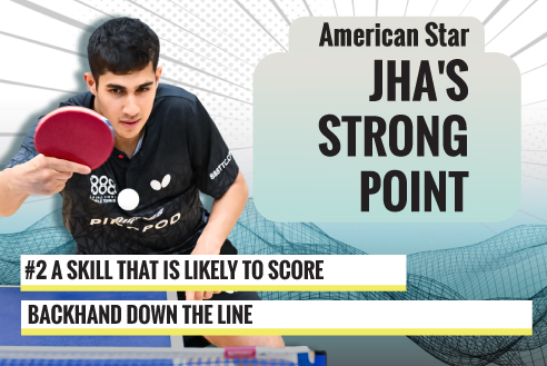 #2 A Skill That Is Likely To Score - Backhand Down The Line