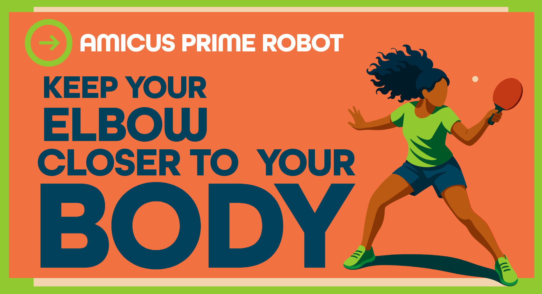 Keep Your Elbow Closer to Your Body